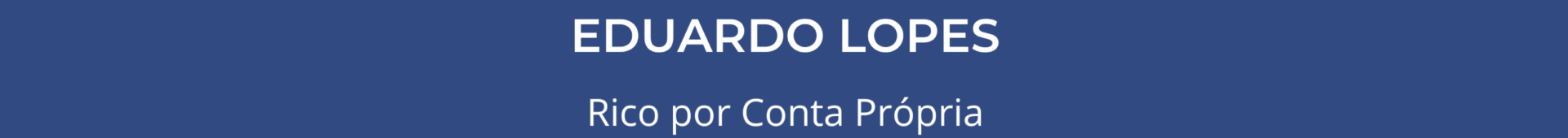 Rico por Conta Própria